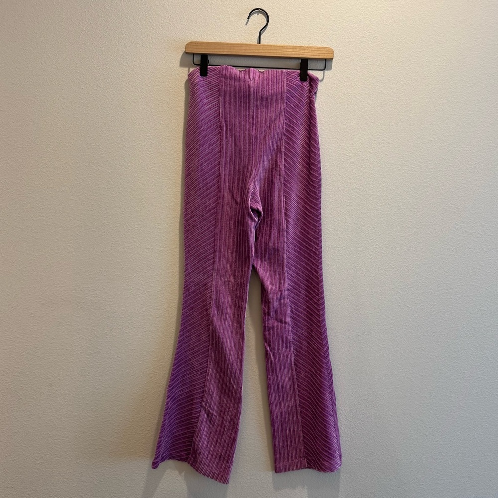 Free People Velvet Flare Pants